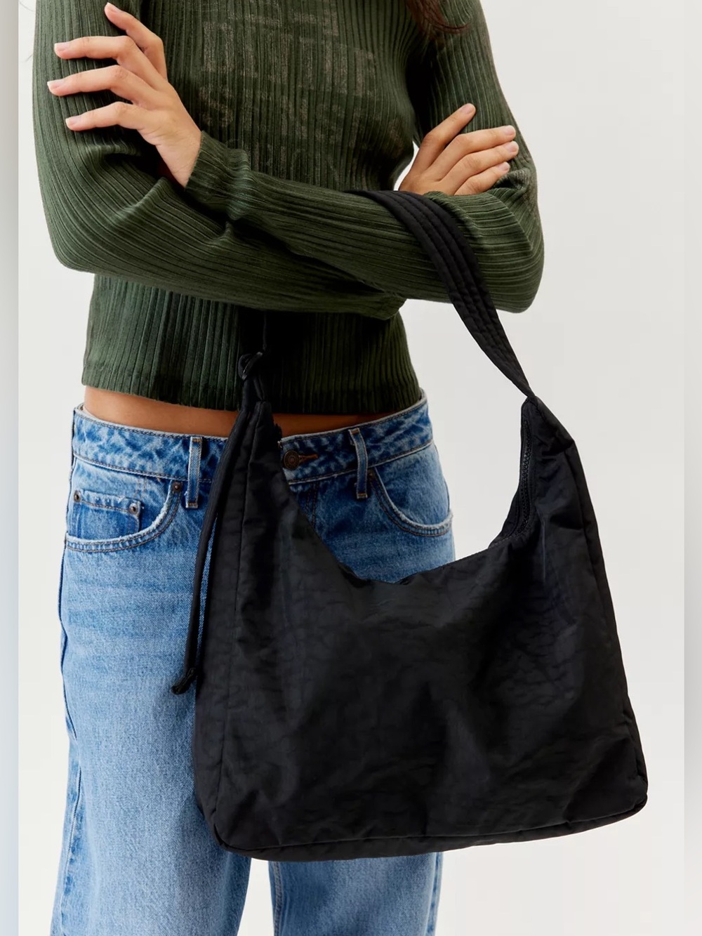 BAGGU Large nylon shoulder bag